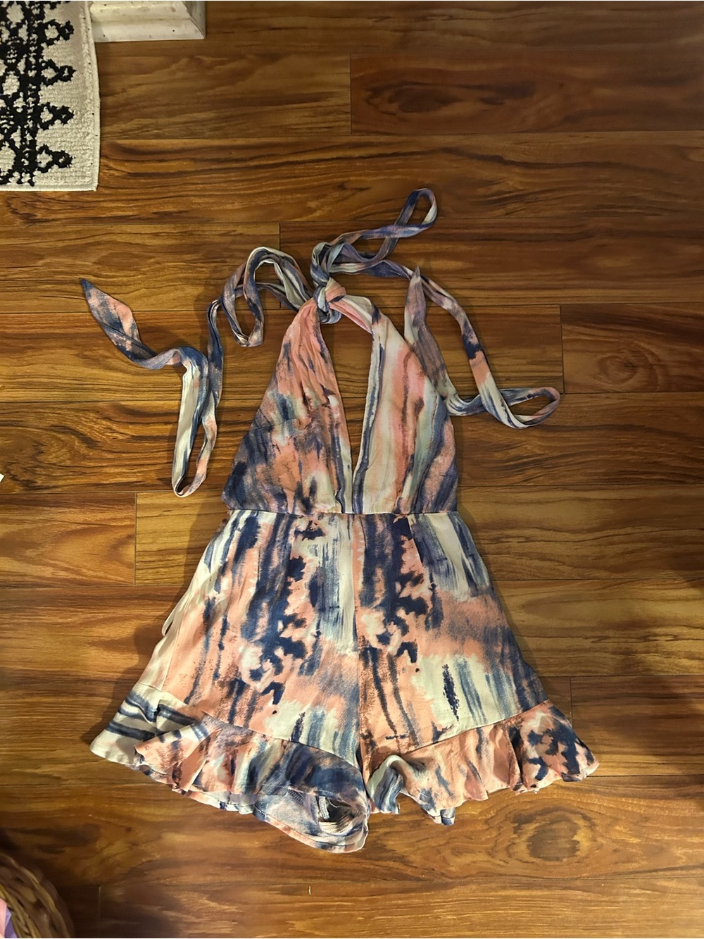 Hello Molly Pink stand together romper sz small (4) - Picture 5 of 9